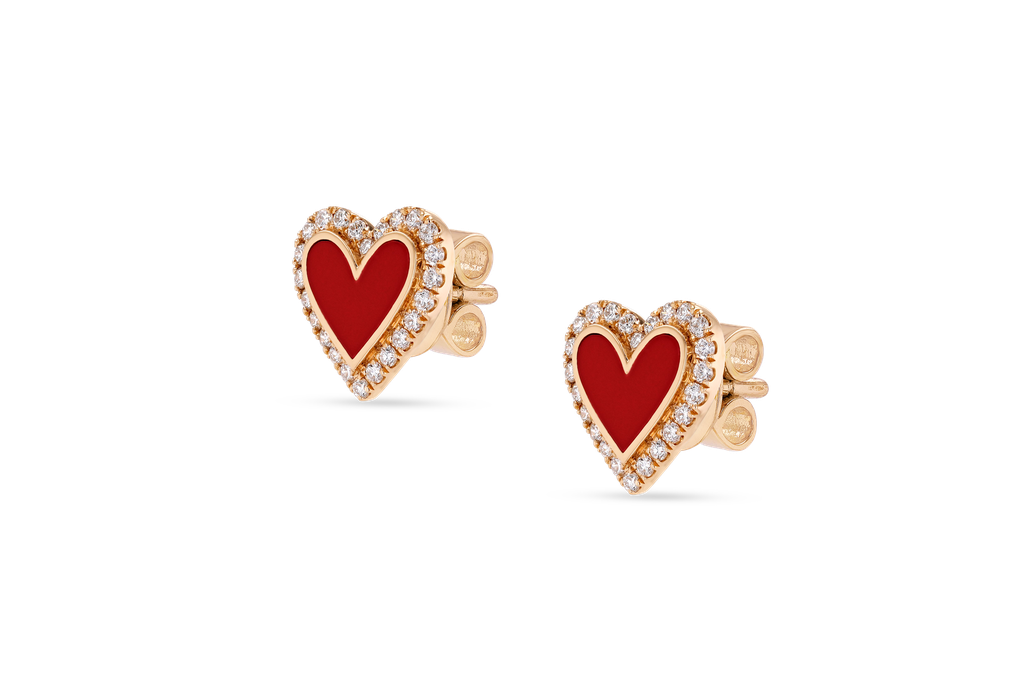 Crazy Hearts Earrings 