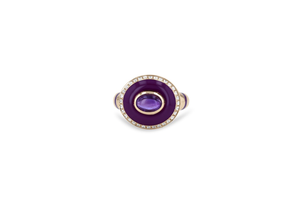 Grape Purple Candy Ring 