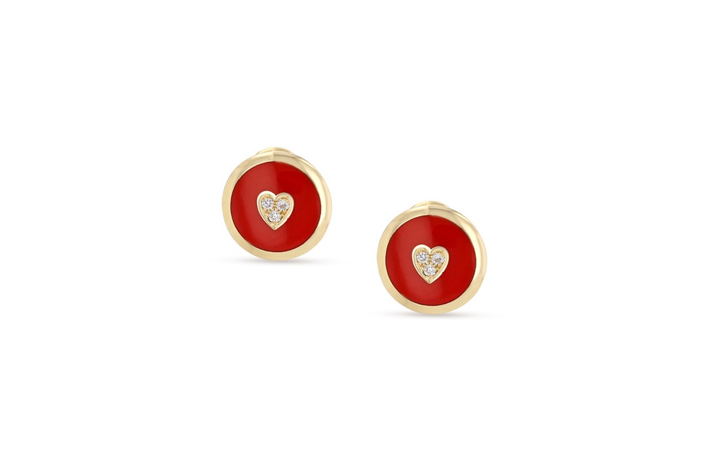 Crazy Hearts Earrings 