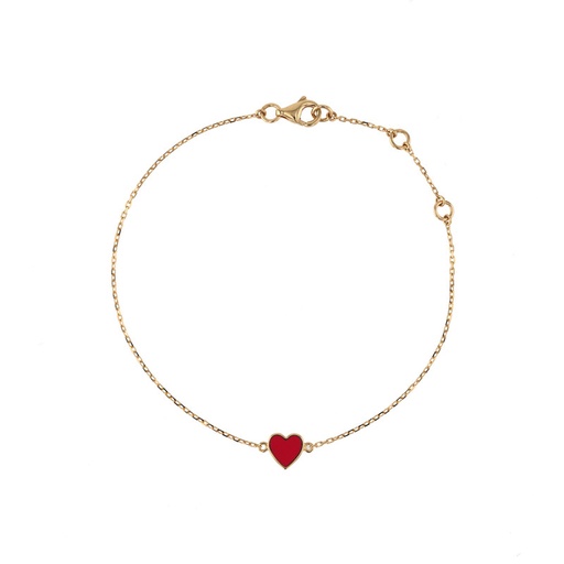 [BRL02414] Crazy Hearts Bracelet