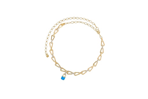 [NKL02155] Padlock Necklace