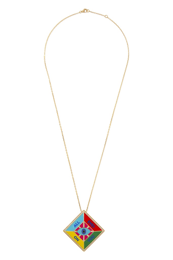 Letters & Lines Pendant (LARGE)