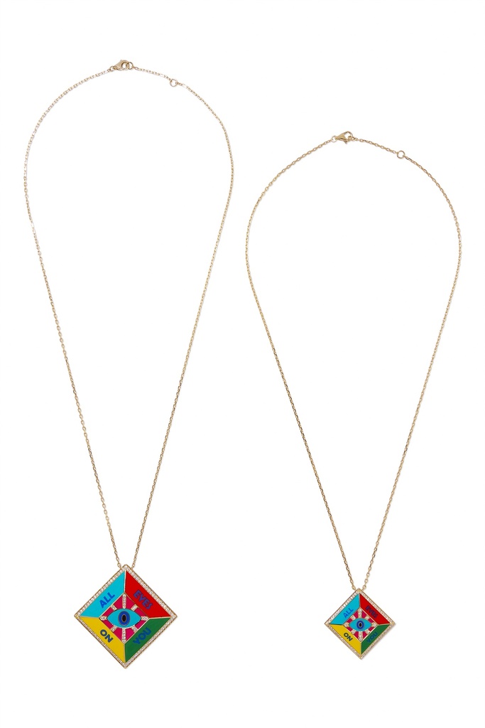 Letters & Lines Pendant (LARGE)