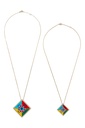 Letters & Lines Pendant (LARGE)