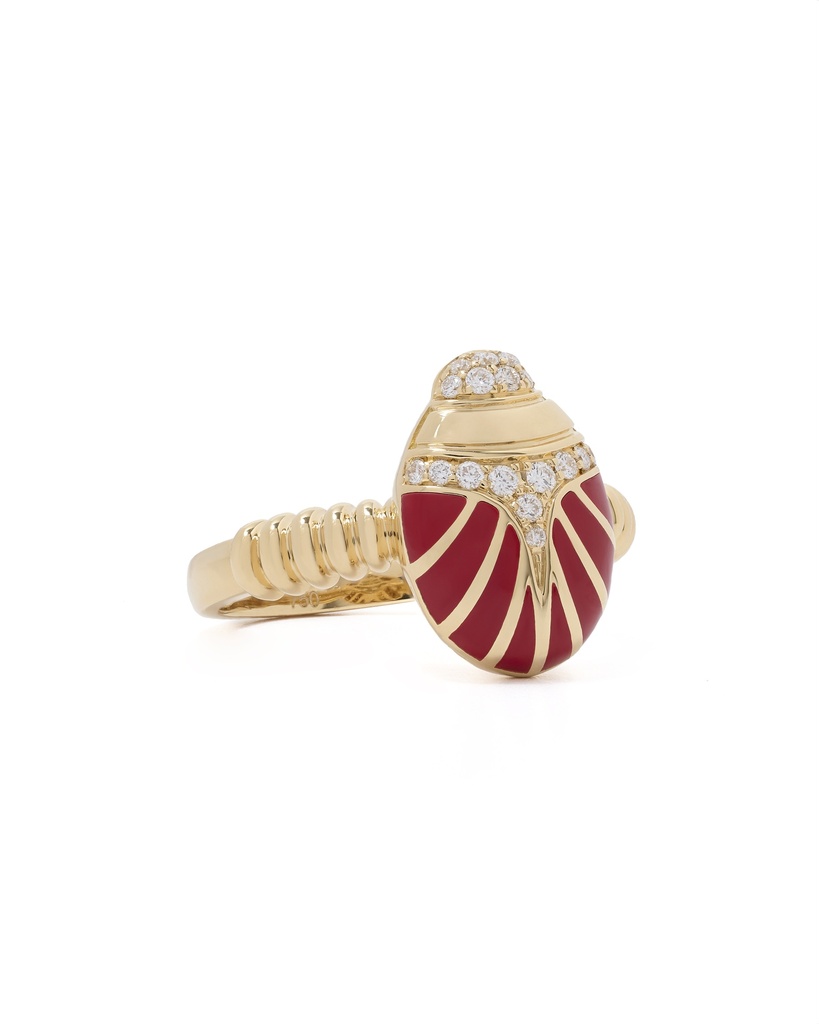 Mini Scarab Ring