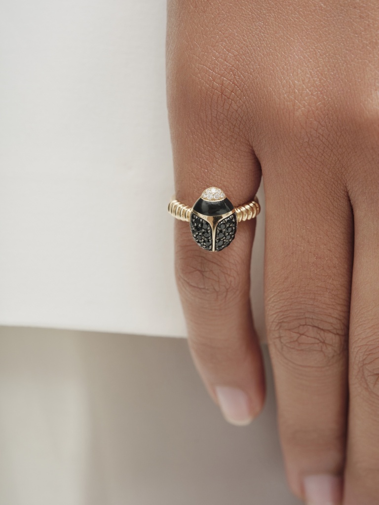 Mini Scarab Ring