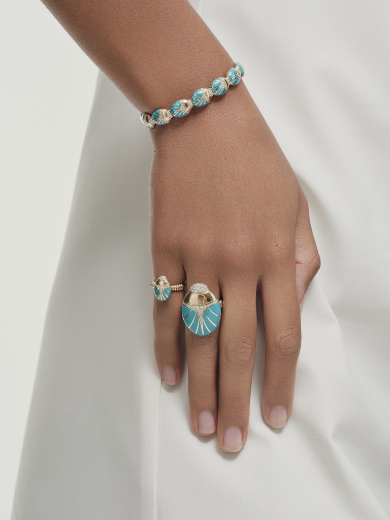 Mini Scarab Ring