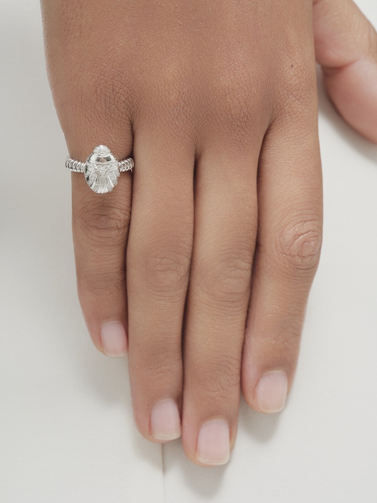Mini Scarab Ring