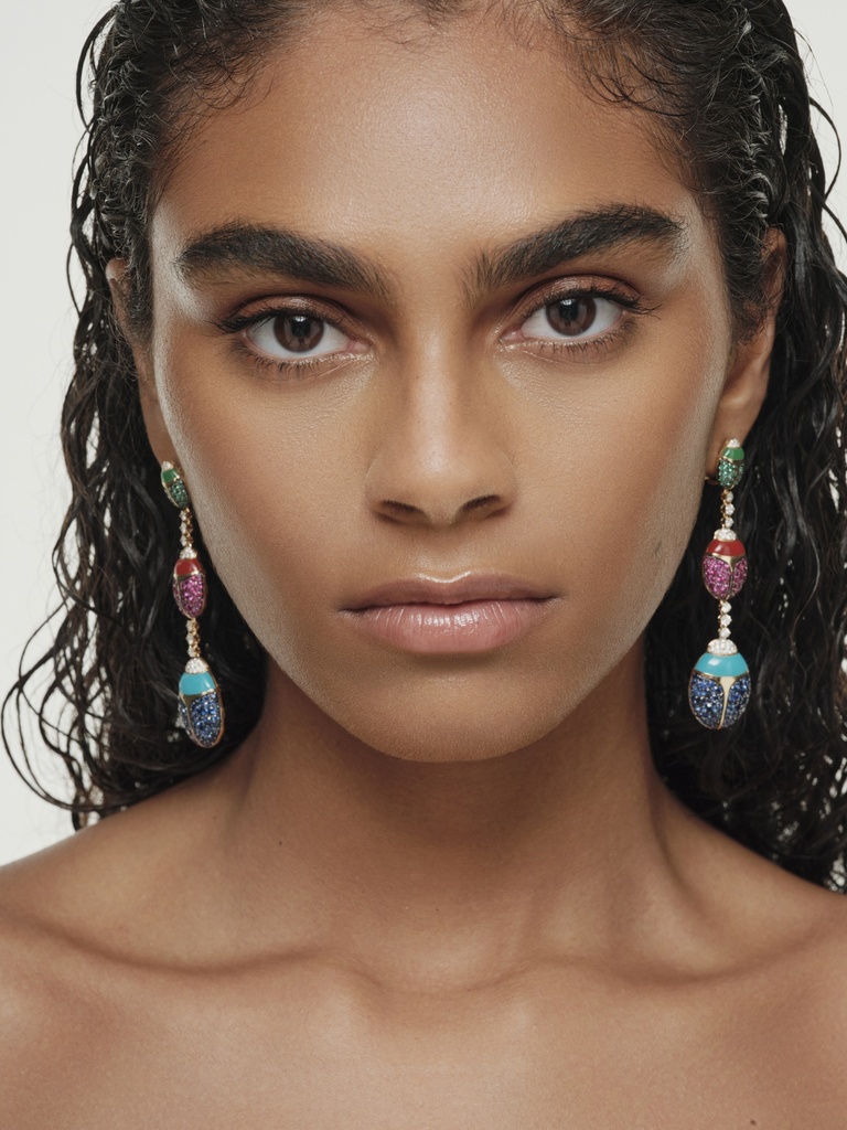 Scarab Earrings