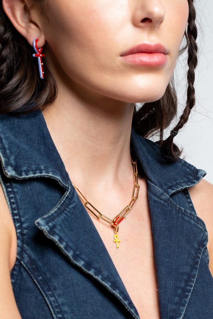 Ankh Earrings