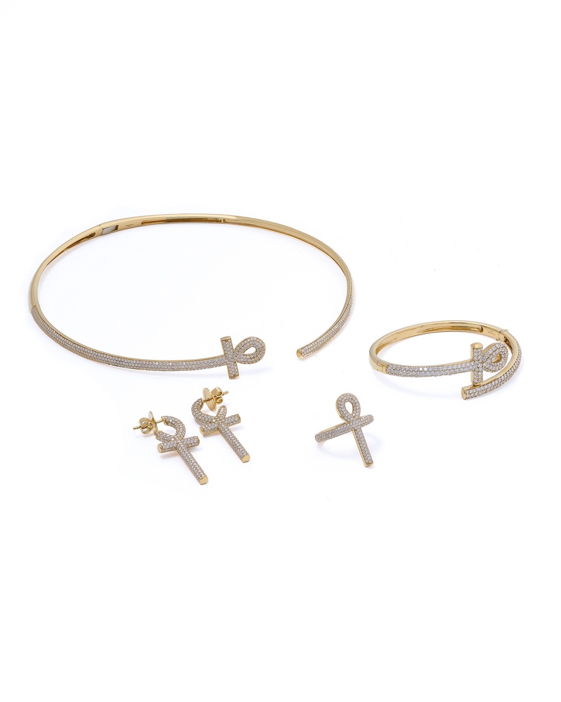 Ankh Earrings