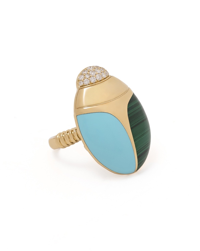 Mini Scarab Ring