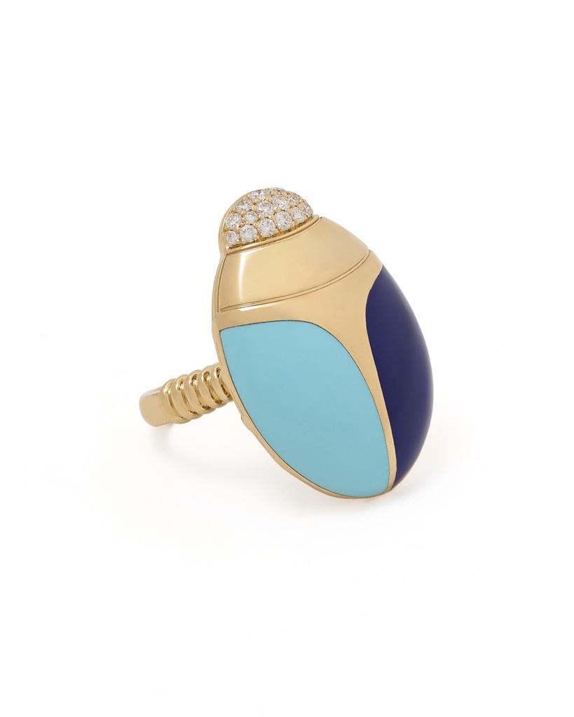 Mini Scarab Ring