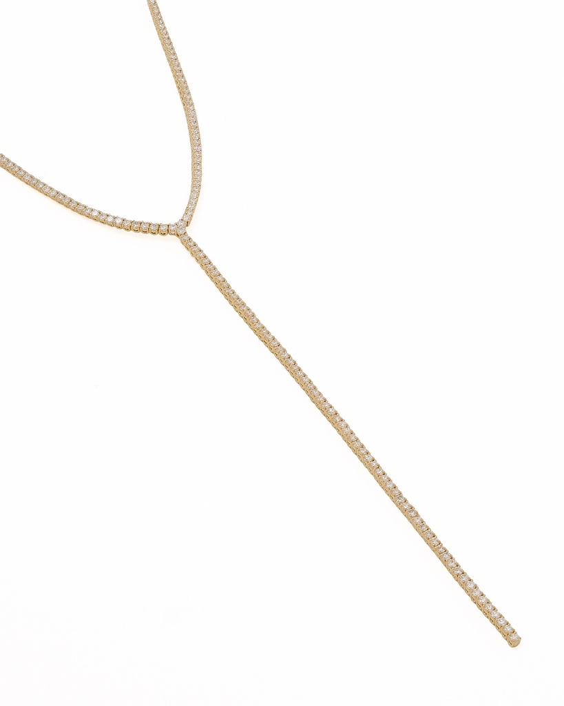 Diamond Hearts Necklace