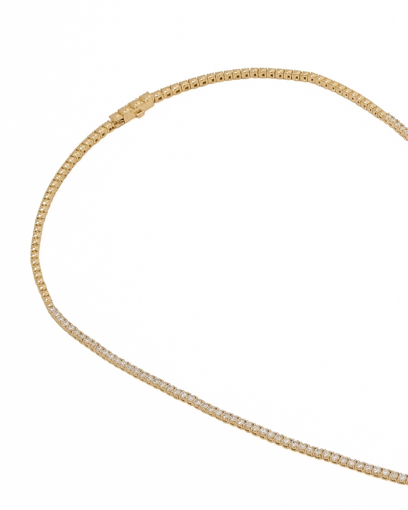 Diamond Hearts Necklace