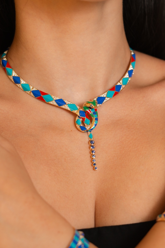 Wadjet Necklace/Choker