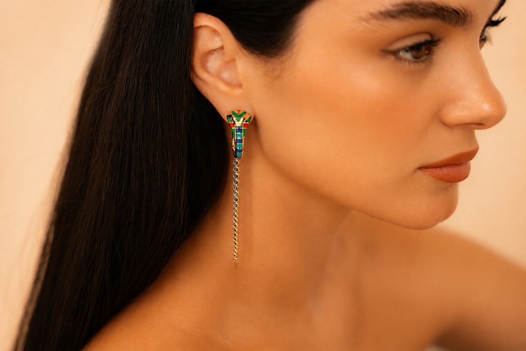 Wadjet Earrings