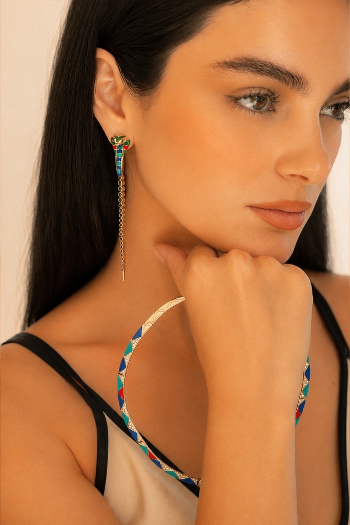 Wadjet Earrings