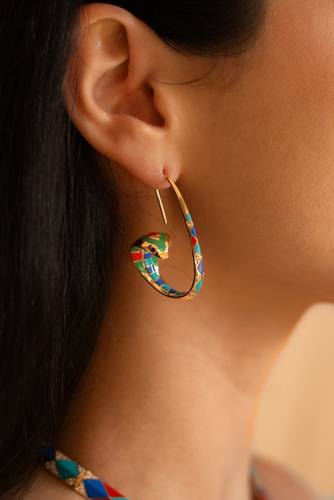 Wadjet Earrings
