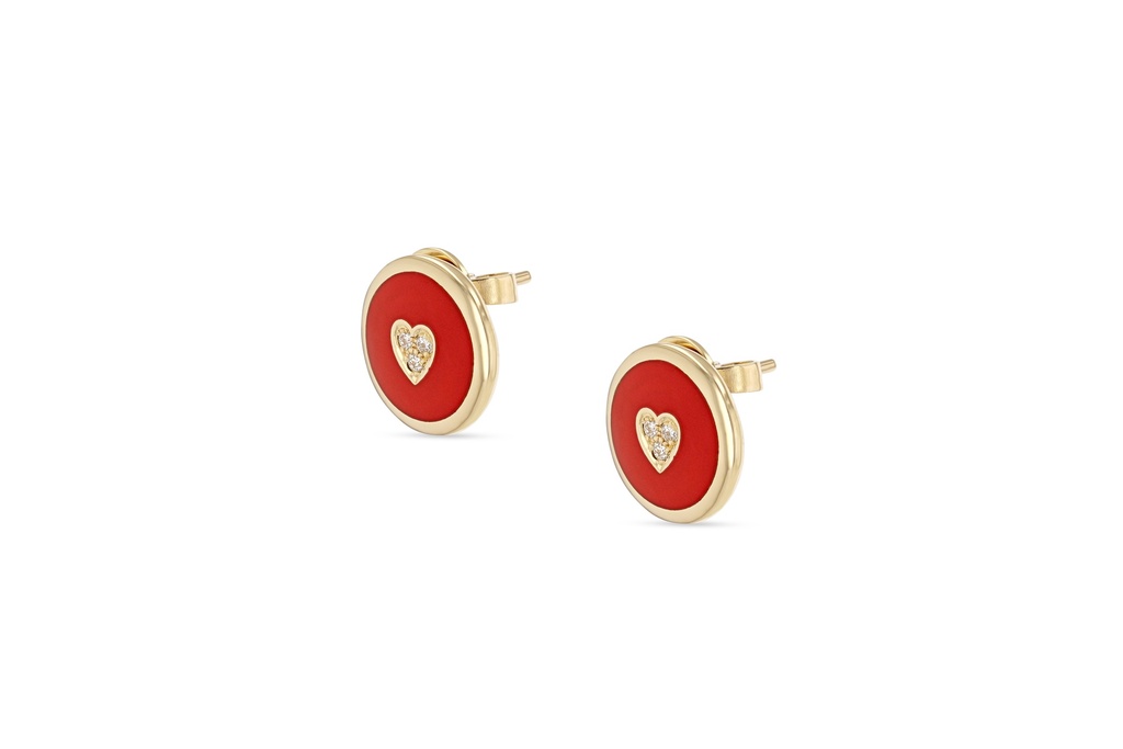Crazy Hearts Earrings 