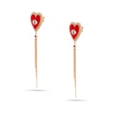 Crazy Hearts Earrings 