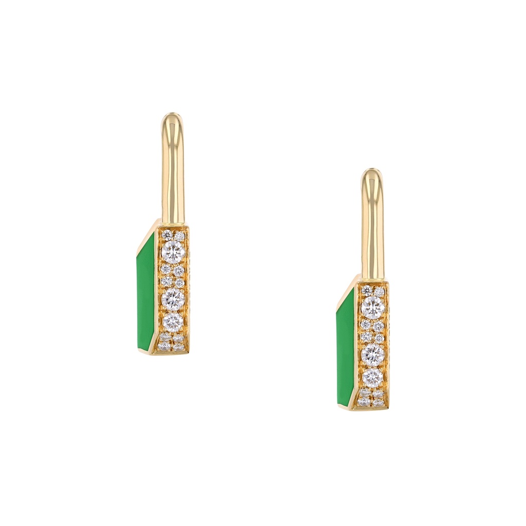 Padlock Earrings