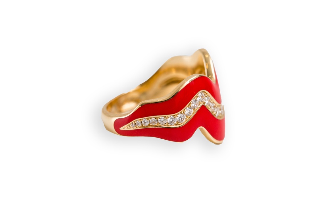 Waves Ring