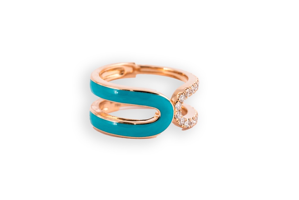 Safety Pin Ring   