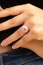 Periwinkle Lilac Candy Ring 