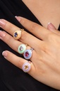 Cornflower Blue Candy Ring