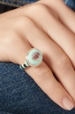 Cornflower Blue Candy Ring