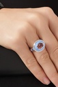 Columbia Blue Candy Ring