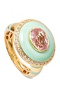 Cornflower Blue Candy Ring