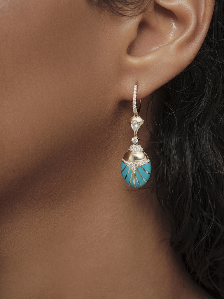 Scarab Earrings