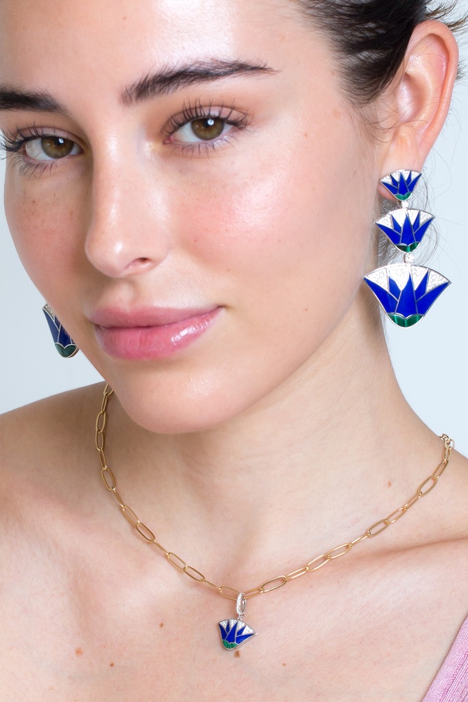 Lotus Earrings