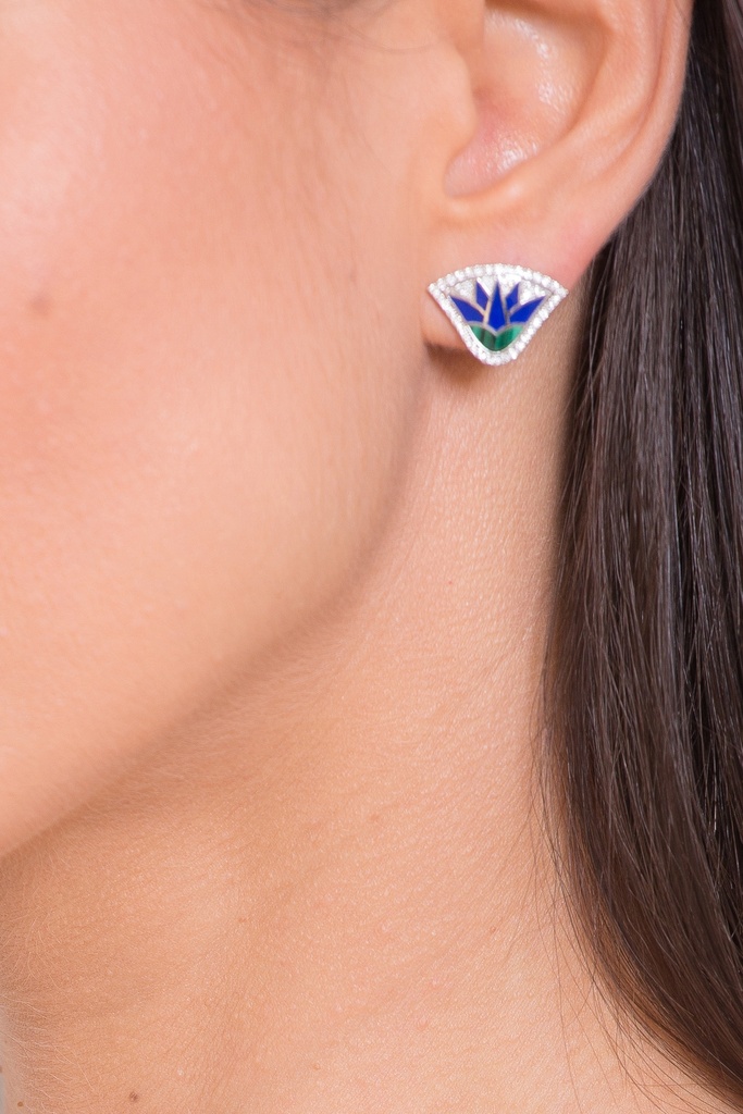 Lotus Earrings