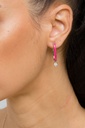 Diamond Hearts Earrings