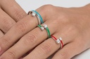 Diamond Hearts Ring