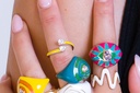 Diamond Hearts Ring