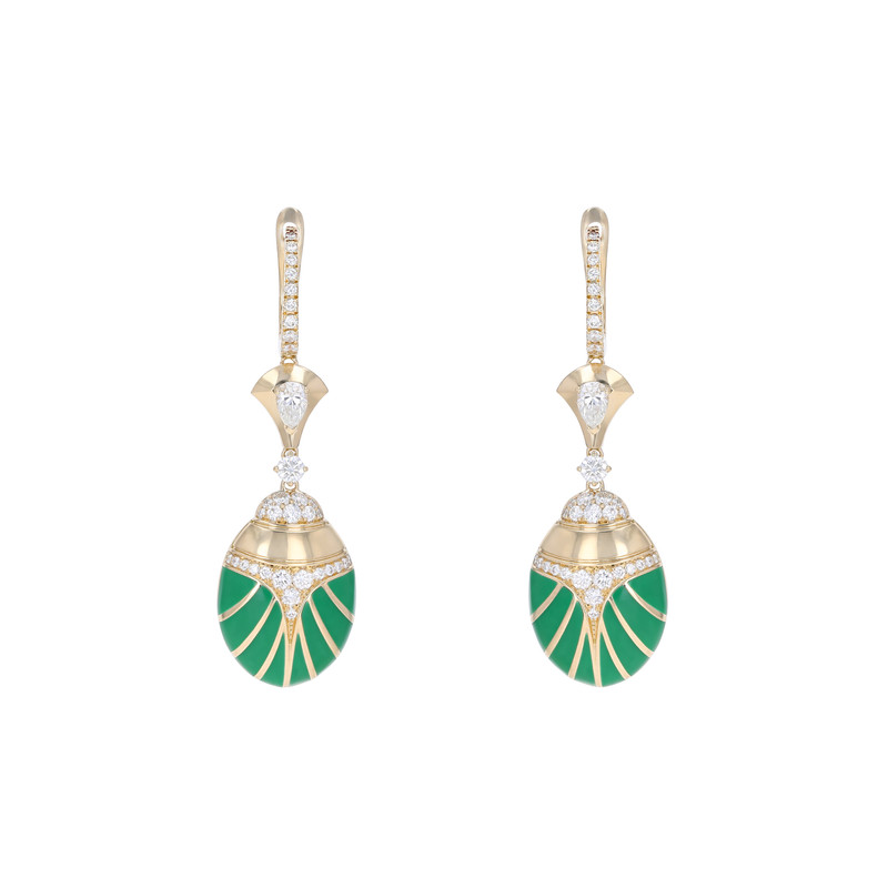 Scarab Earrings