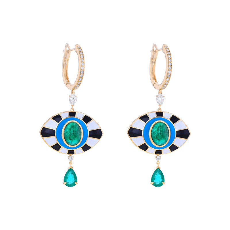 Crazy Eyes Earrings