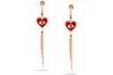 Crazy Hearts Earrings 