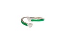 Diamond Hearts Ring