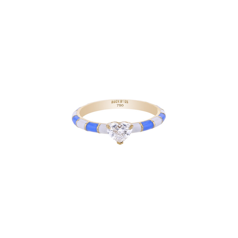 Diamond Hearts Ring