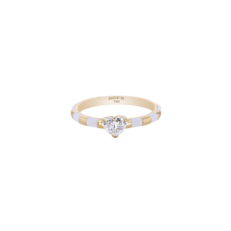 Diamond Hearts Ring