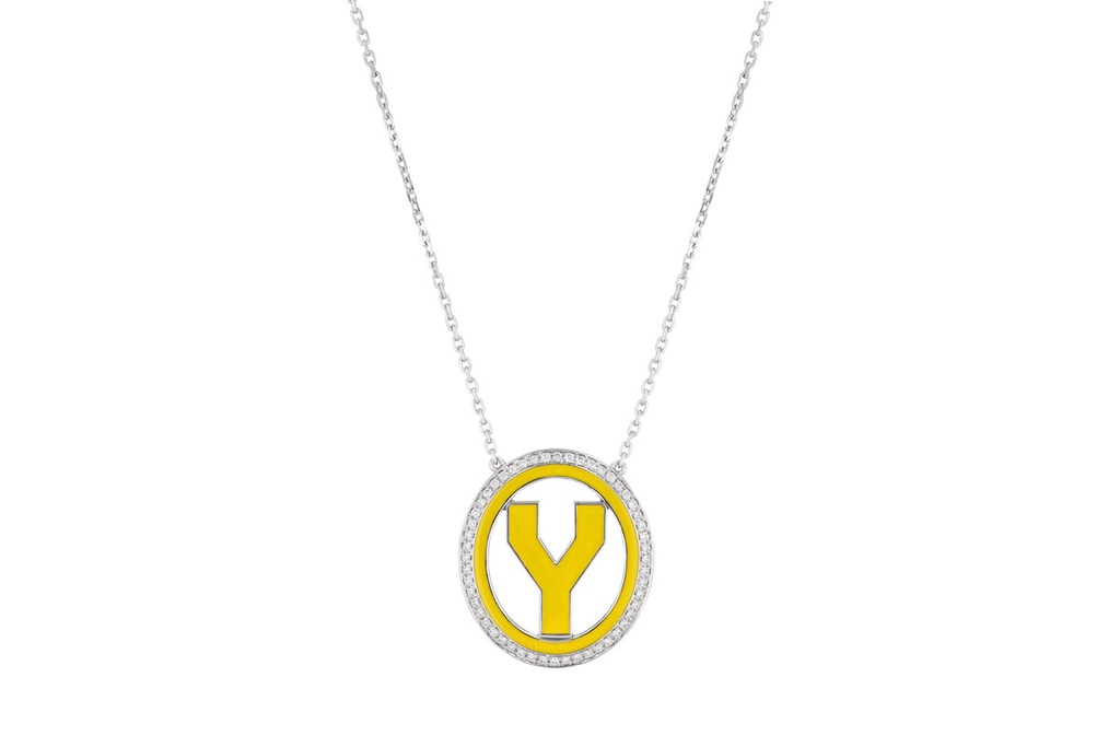 Letters & Lines Pendant
