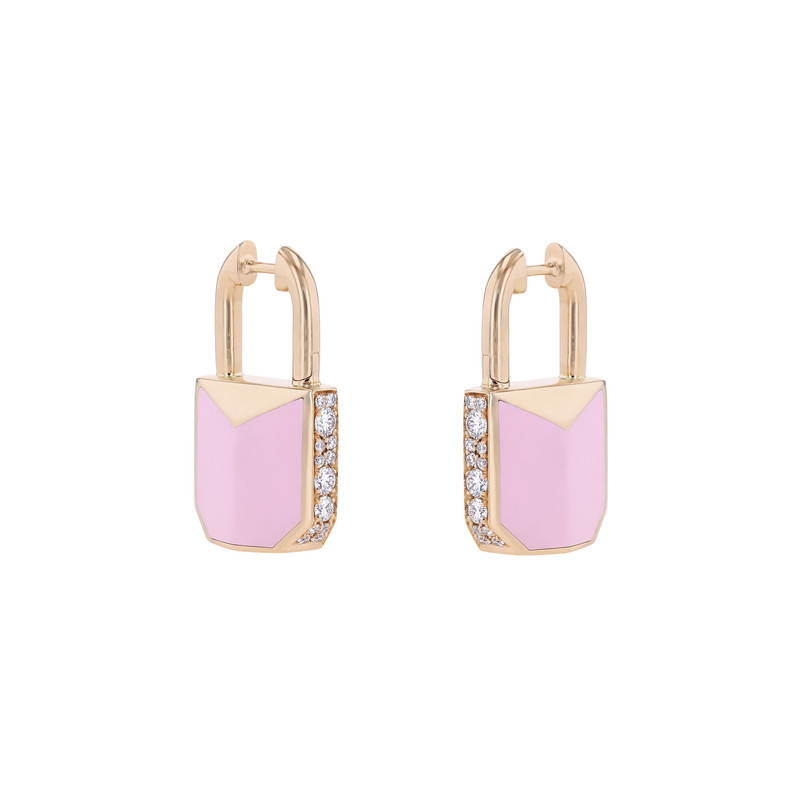 Padlock Earrings