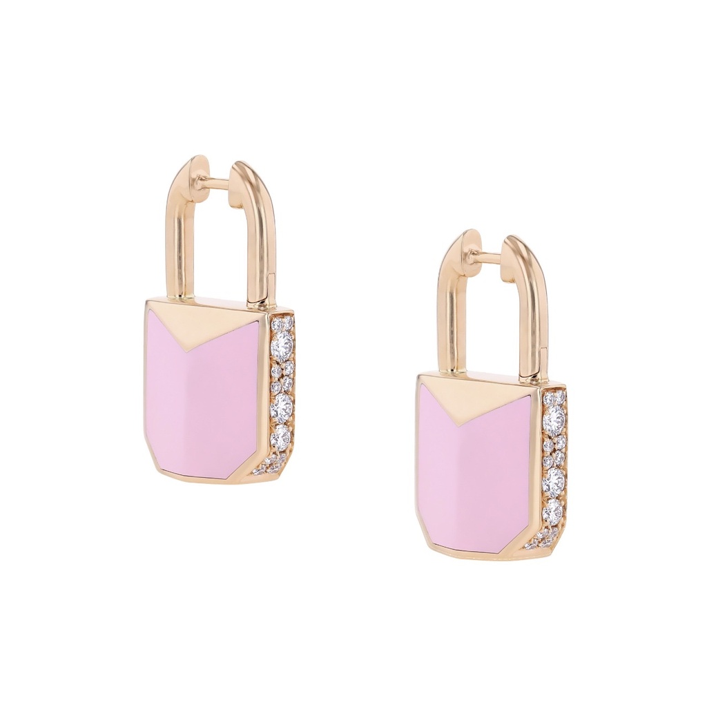 Padlock Earrings