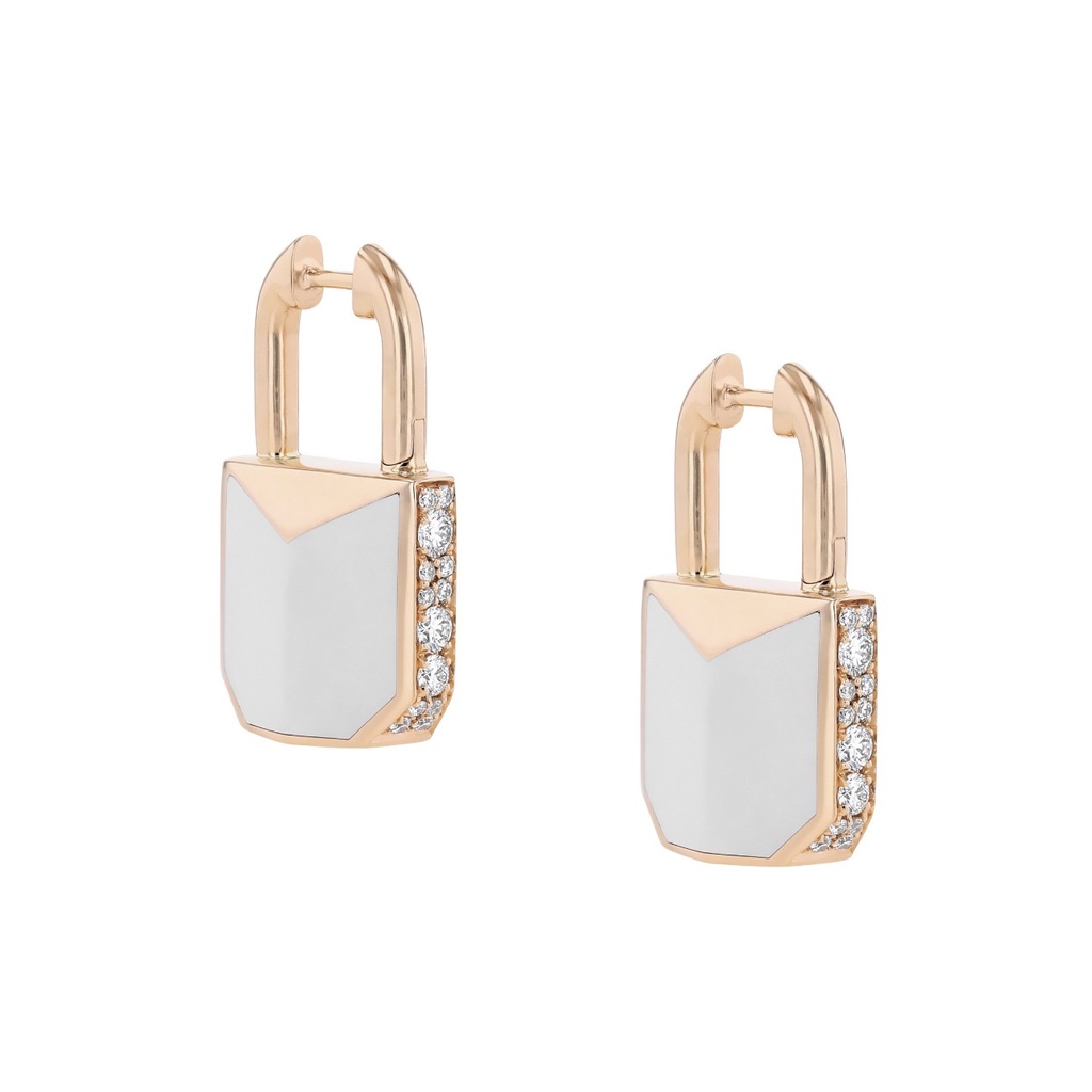 Padlock Earrings