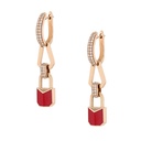 Padlock Earrings